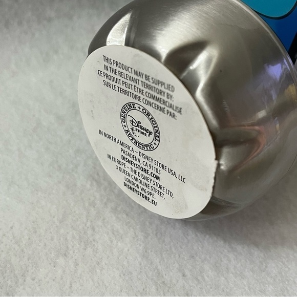 NEW Lilo & STITCH Metal Water Bottle 13.5 oz Disney Store Silver Color - Picture 5 of 8